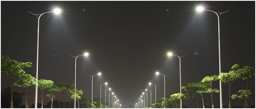 إضاءة بولفار معروف سعد من غاز النفايات