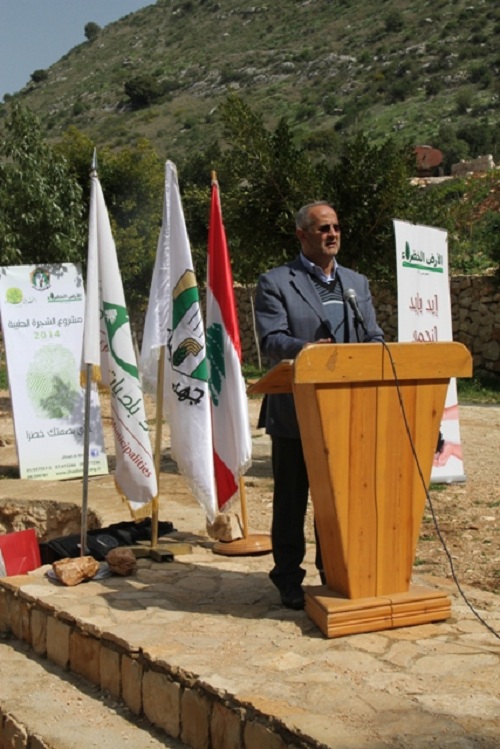 إفتتاح حديقة السيدة زينب (ع) خلال يوم بيئي زراعي في محمية وادي الحجير الطبيعية