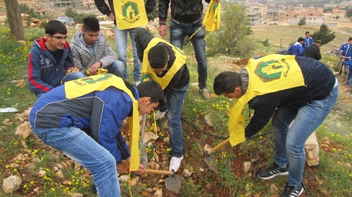 أرز بلادنا لولادنا محمي بدم الشهداء