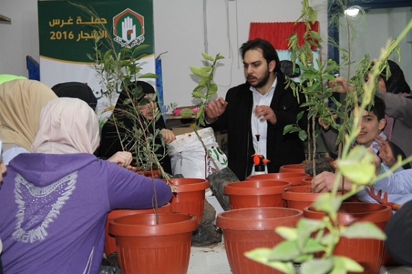 نشاط بيئي زراعي في مؤسسة الهادي (ع)