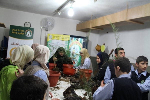 نشاط بيئي زراعي في مؤسسة الهادي (ع)