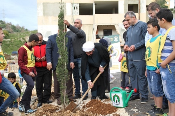 حملات تشجير في جدرا، سبلين ودوحة الحص