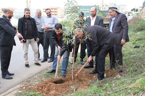 حملات تشجير في جدرا، سبلين ودوحة الحص