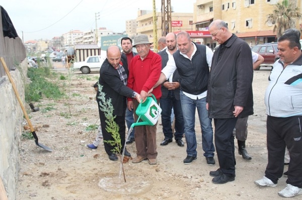 حملات تشجير في جدرا، سبلين ودوحة الحص