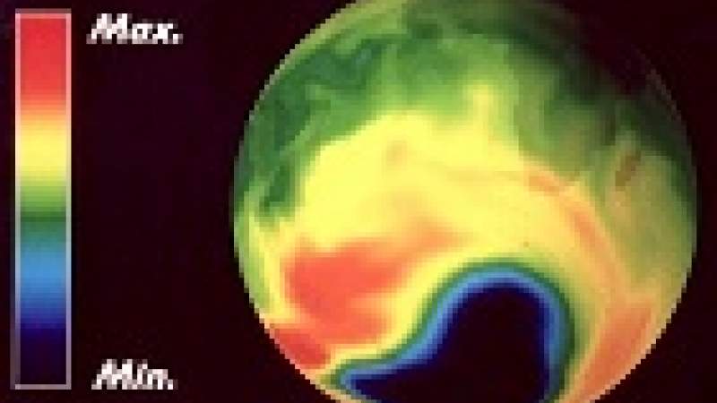 ثقب الاوزون سجل أصغر حجم له منذ 20 سنة