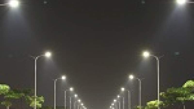 إضاءة بولفار معروف سعد من غاز النفايات