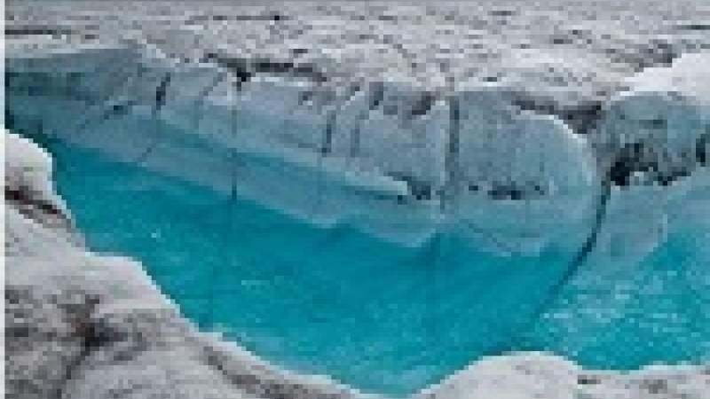 ذوبان جليد القطب الجنوبي ...